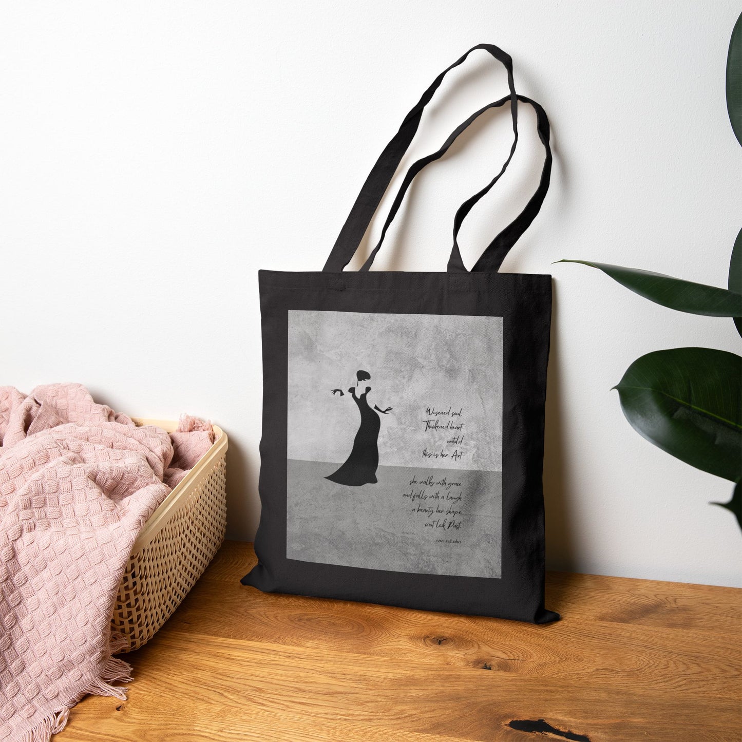 Collection: her Art | Premium Cotton Canvas Tote Bag