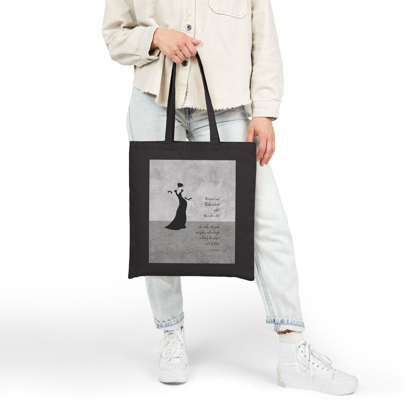 Collection: her Art | Premium Cotton Canvas Tote Bag