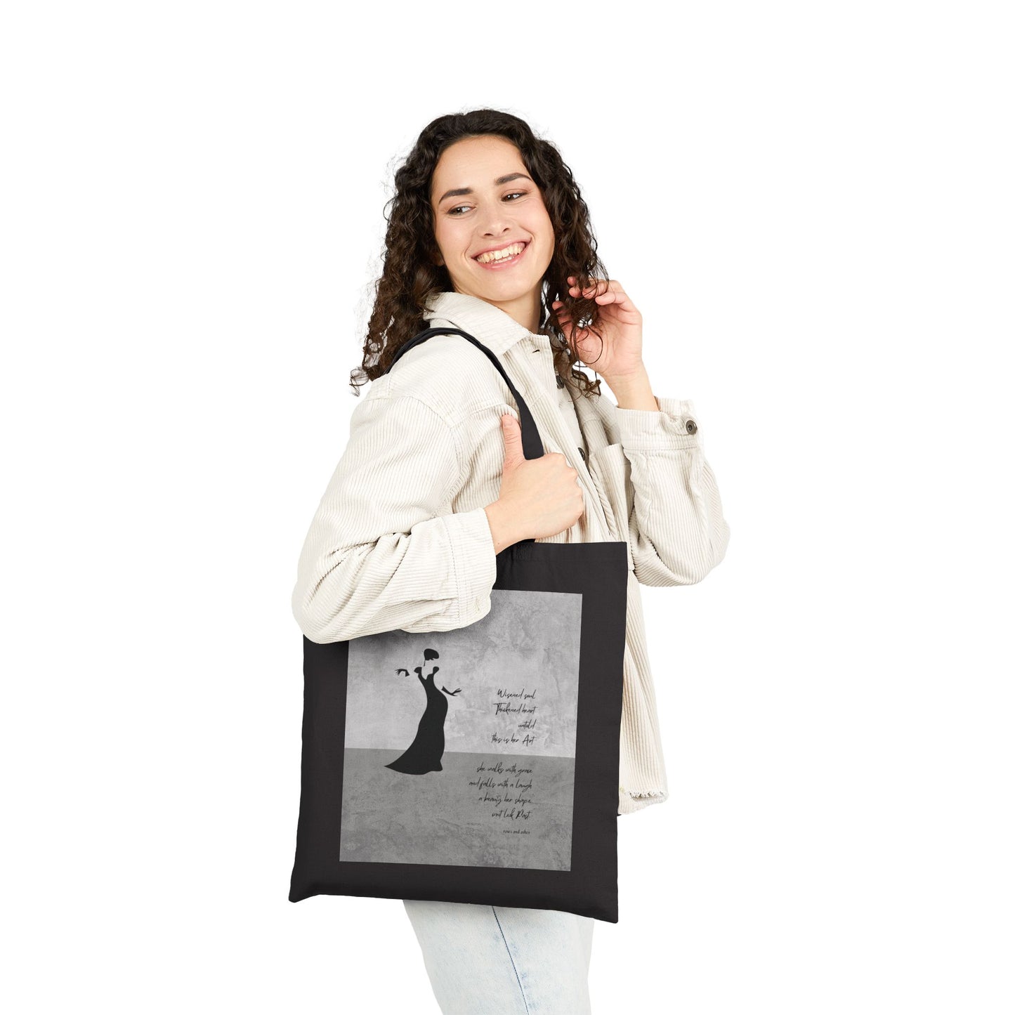 Collection: her Art | Premium Cotton Canvas Tote Bag