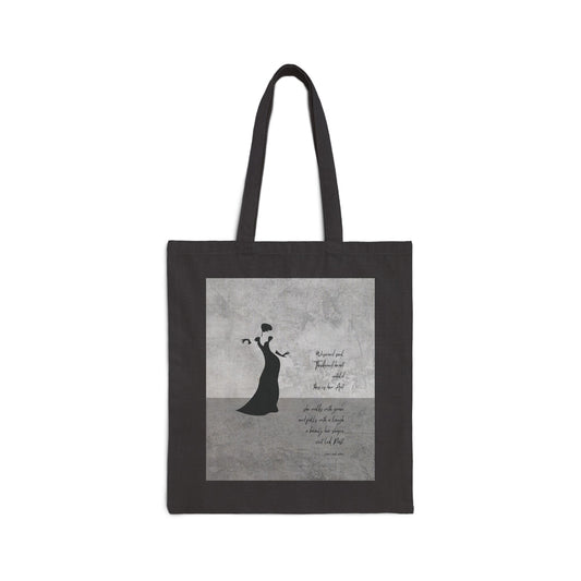 Collection: her Art | Premium Cotton Canvas Tote Bag